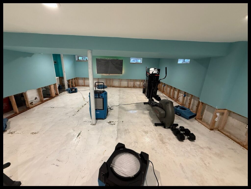 Residential Sewage Cleanup and Reconstruction Support in New Castle, DE